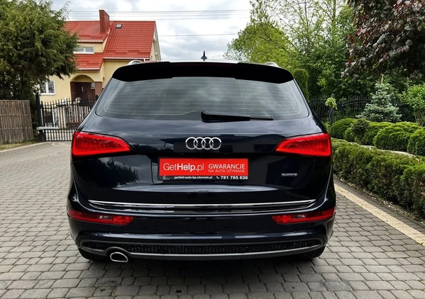 Audi Q5 cena 87800 przebieg: 199000, rok produkcji 2016 z Kolbuszowa małe 596